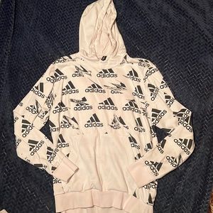 Men’s Adidas hoodie. Not thick with hood and front pocket.